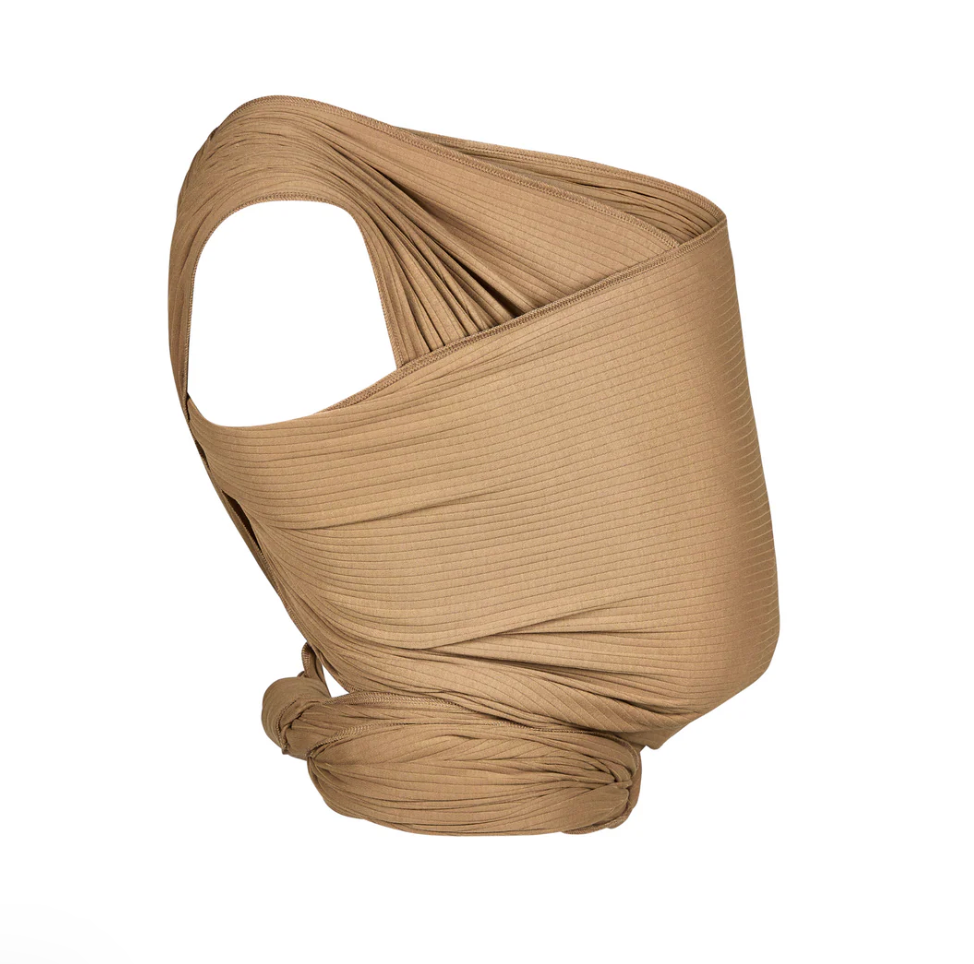 Babywrap i økologisk ribfløjl