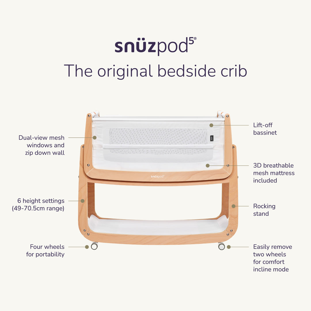 SnúzPod 5 crib