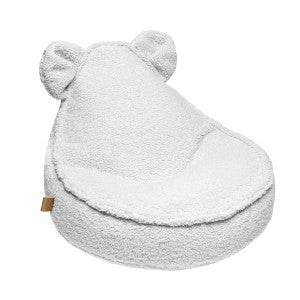 Meow Baby Sako Teddy Bean Bag Teddy White - Hola BB