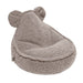 Meow Baby Sako Teddy Bean Bag Teddy Light Grey - Hola BB