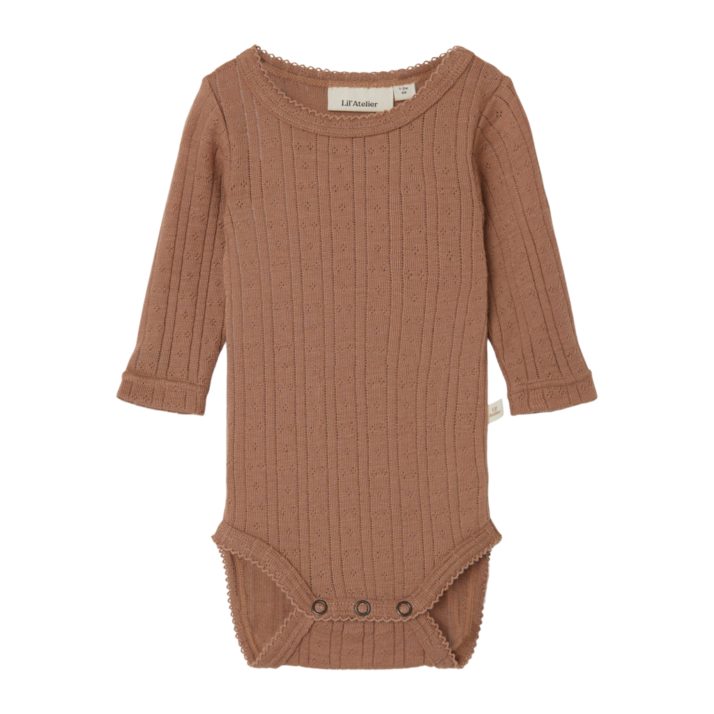 Lil' Atelier Naima Wool Body - Beaver Fur  - Hola BB