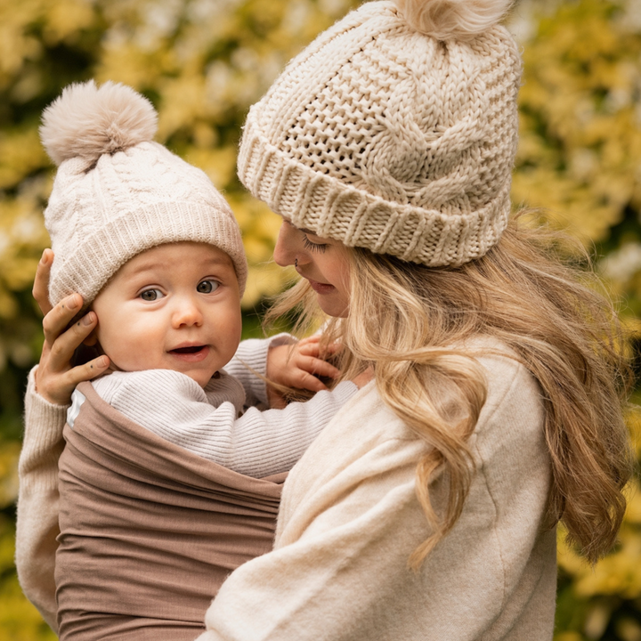 Fular portabebés de algodón orgánico