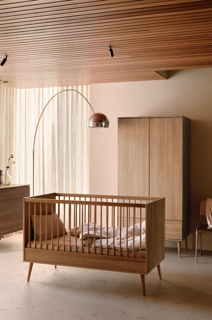 Letto Evolutivo Flow - 140 x 70 cm - Honey Ash