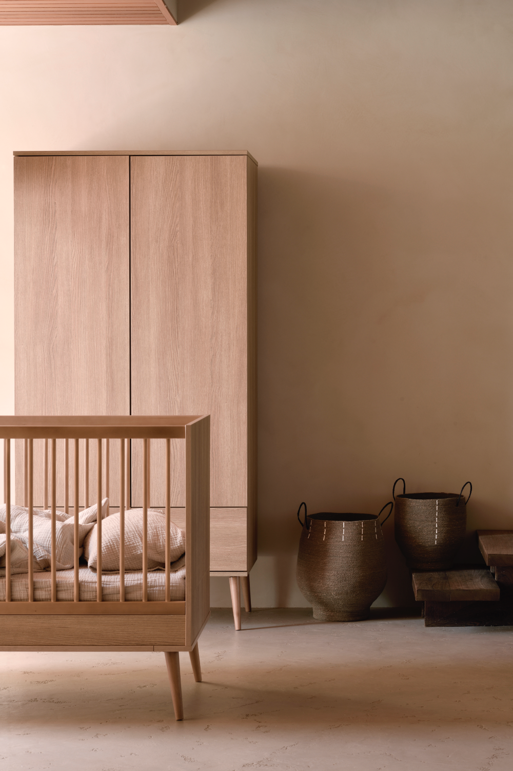 Letto Evolutivo Flow - 140 x 70 cm - Honey Ash