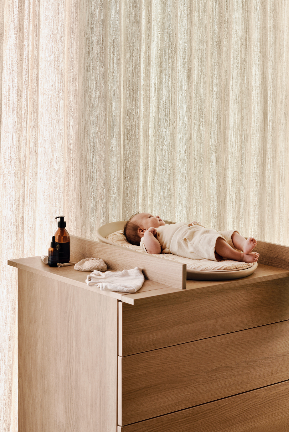 Flow ملحق خزانة الأدراج - Honey Ash