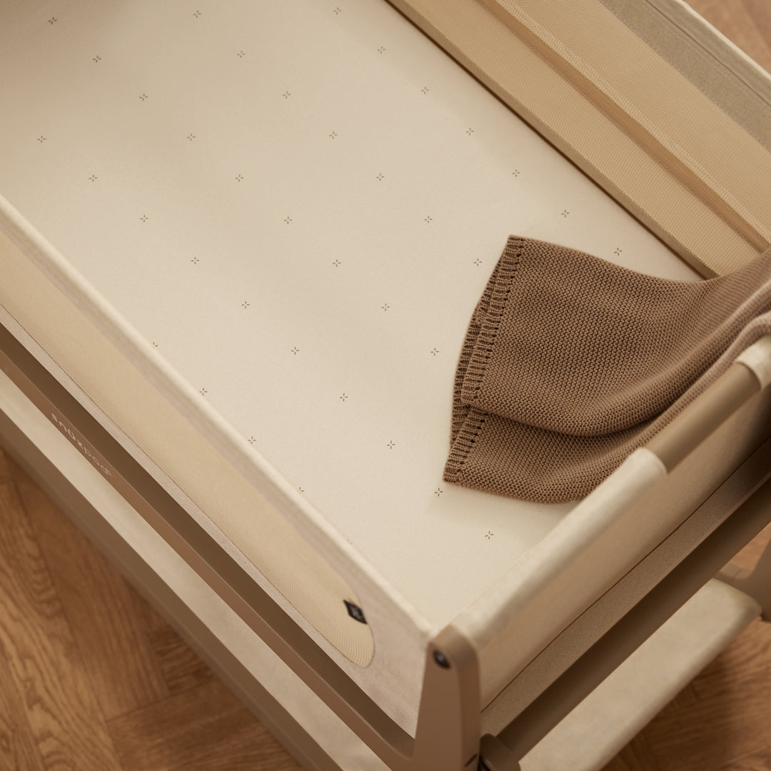 SnuzPod ve Beşik Uyumlu 2'li Lastikli Çarşaf Seti