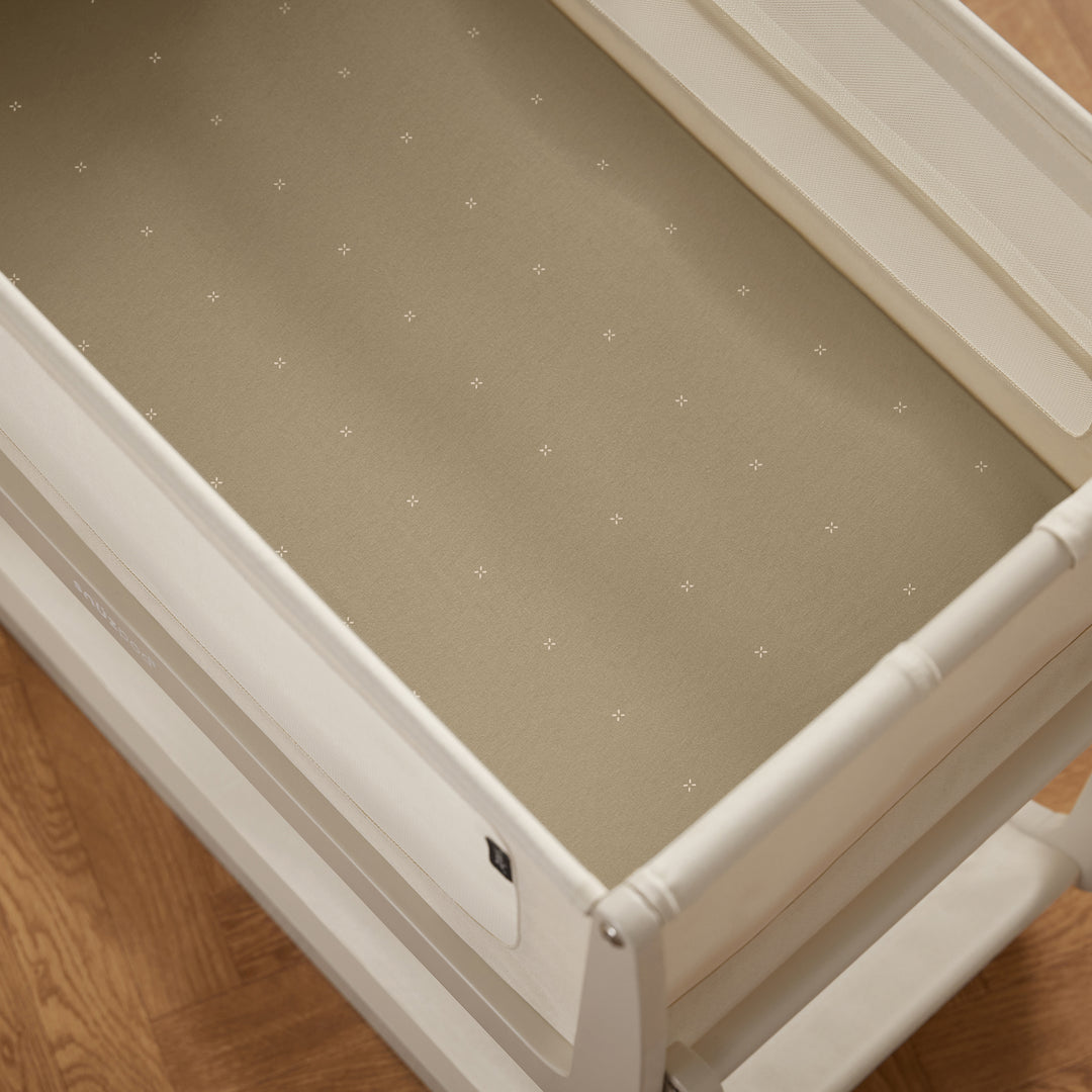 SnuzPod ve Beşik Uyumlu 2'li Lastikli Çarşaf Seti