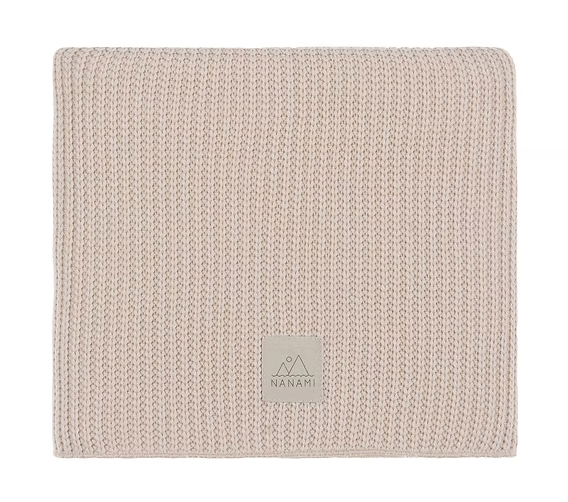 Изысканное вязаное хлопковое одеяло для малышей