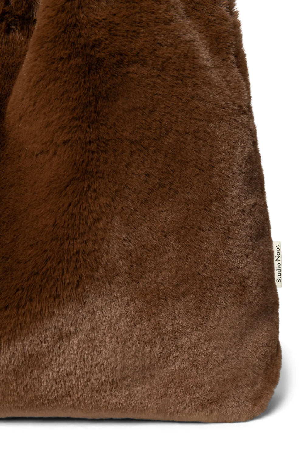 Studio Noos Brown Faux Fur Mom Bag  - Hola BB