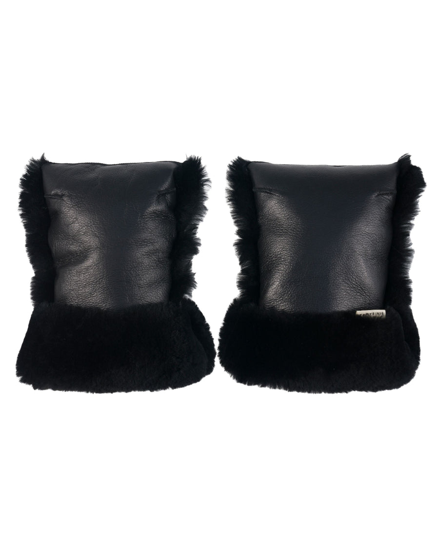 BINIBAMBA Coated Buggy Mittens Noir - Hola BB