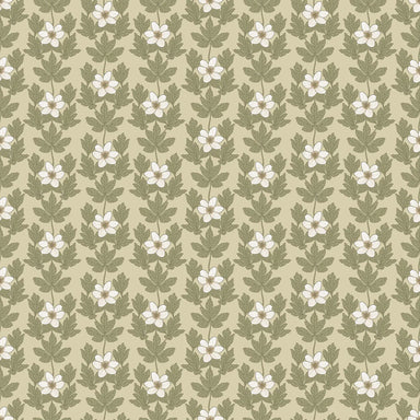 Summer Gray Wood Anemone Wallpaper Wood Anemone Beige - Hola BB