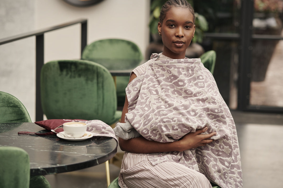 Lemej Amsterdam - Châle d'allaitement en coton biologique