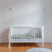 Woodies Noble 2 in 1 Cot Bed 70x140cm - White  - Hola BB