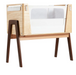 Gaia Baby Hera Co-sleep Crib - Natural Ash | Walnut  - Hola BB