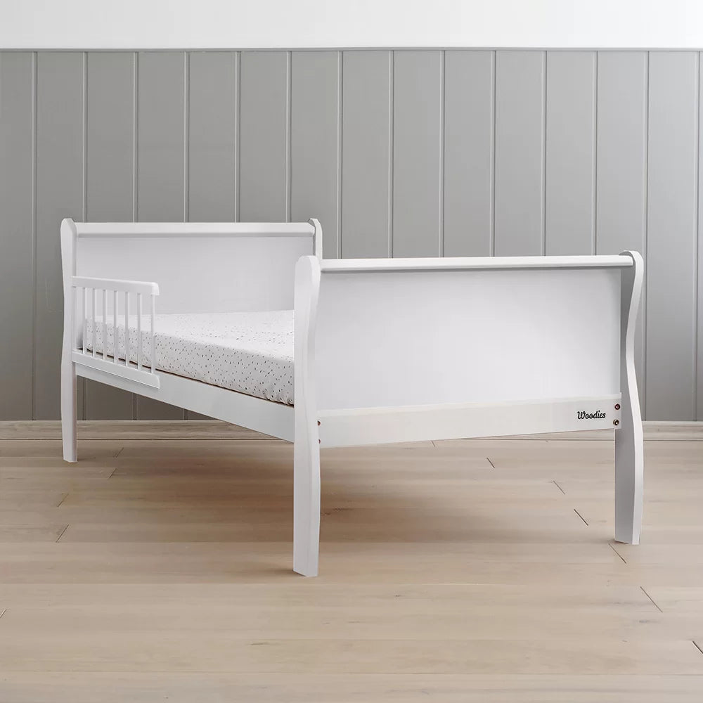 Woodies Noble Junior Bed 80x160cm - White  - Hola BB