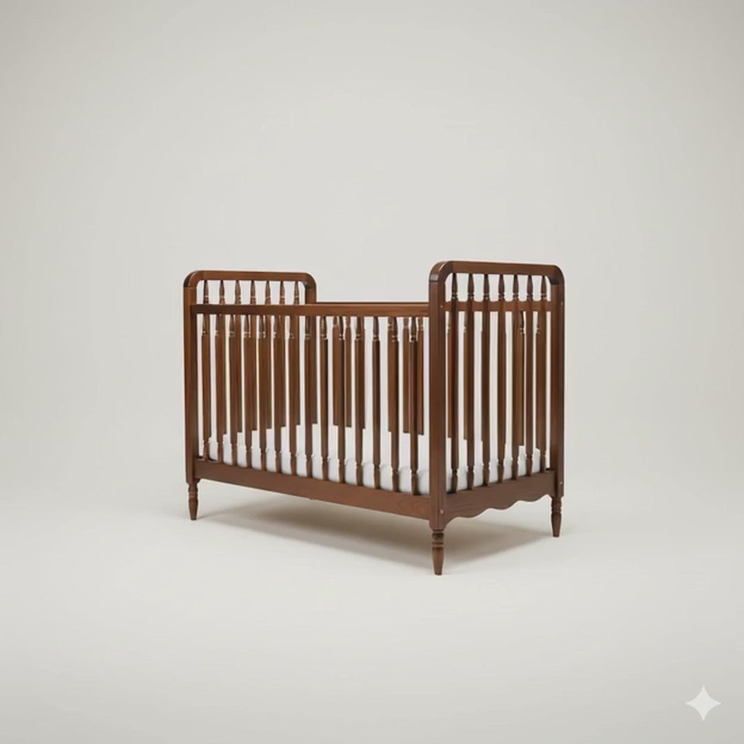 Heritage Vintage Cot + Toddler Rail