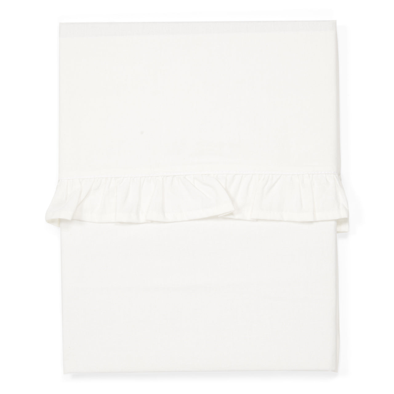 Koeka Ruffle Sheet - warm white  - Hola BB