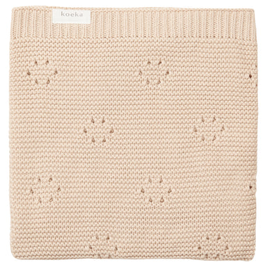 Koeka Lalinde Blanket 75x90 / Lalinde Sand - Hola BB