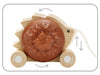 Plantoys Pull along Hedgehog - Brown  - Hola BB