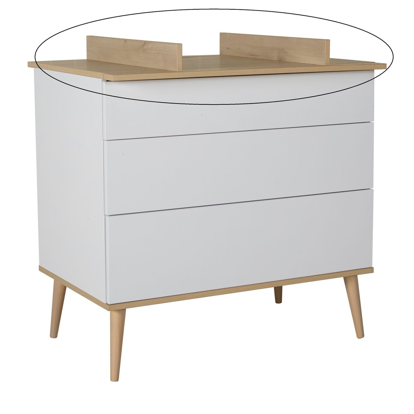 Quax Quax Flow Commode Extension White  - Hola BB