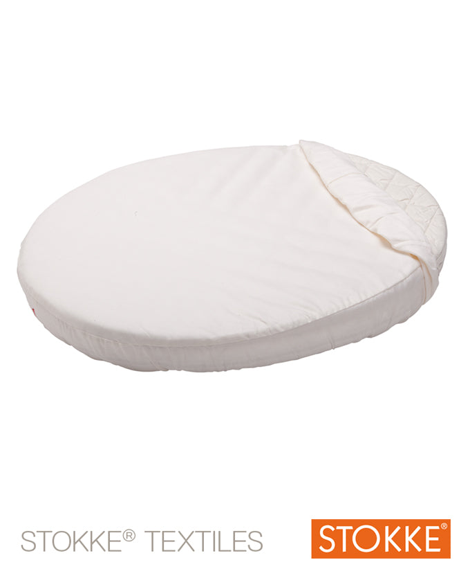 Stokke Sleepi™ - Mini Fitted Sheet - White  - Hola BB