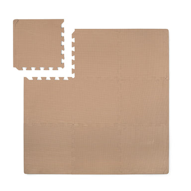 That's Mine Foam Play Mat - Light Brown  - Hola BB