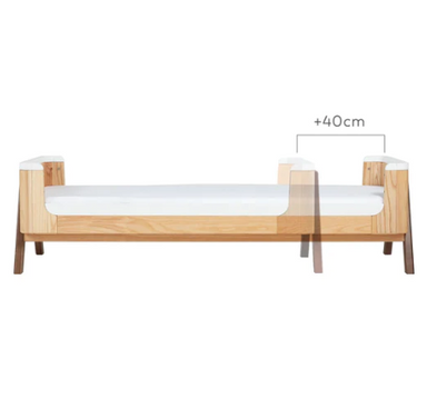 Gaia Baby Hera Junior Bed Extension Natural Ash | Walnut  - Hola BB