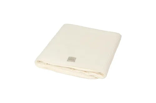 Nanami Blanket rib velvet Baby / Velvet Off-white - Hola BB